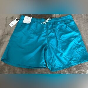 Goodfellow & Co Aqua Blue Swim Trunks